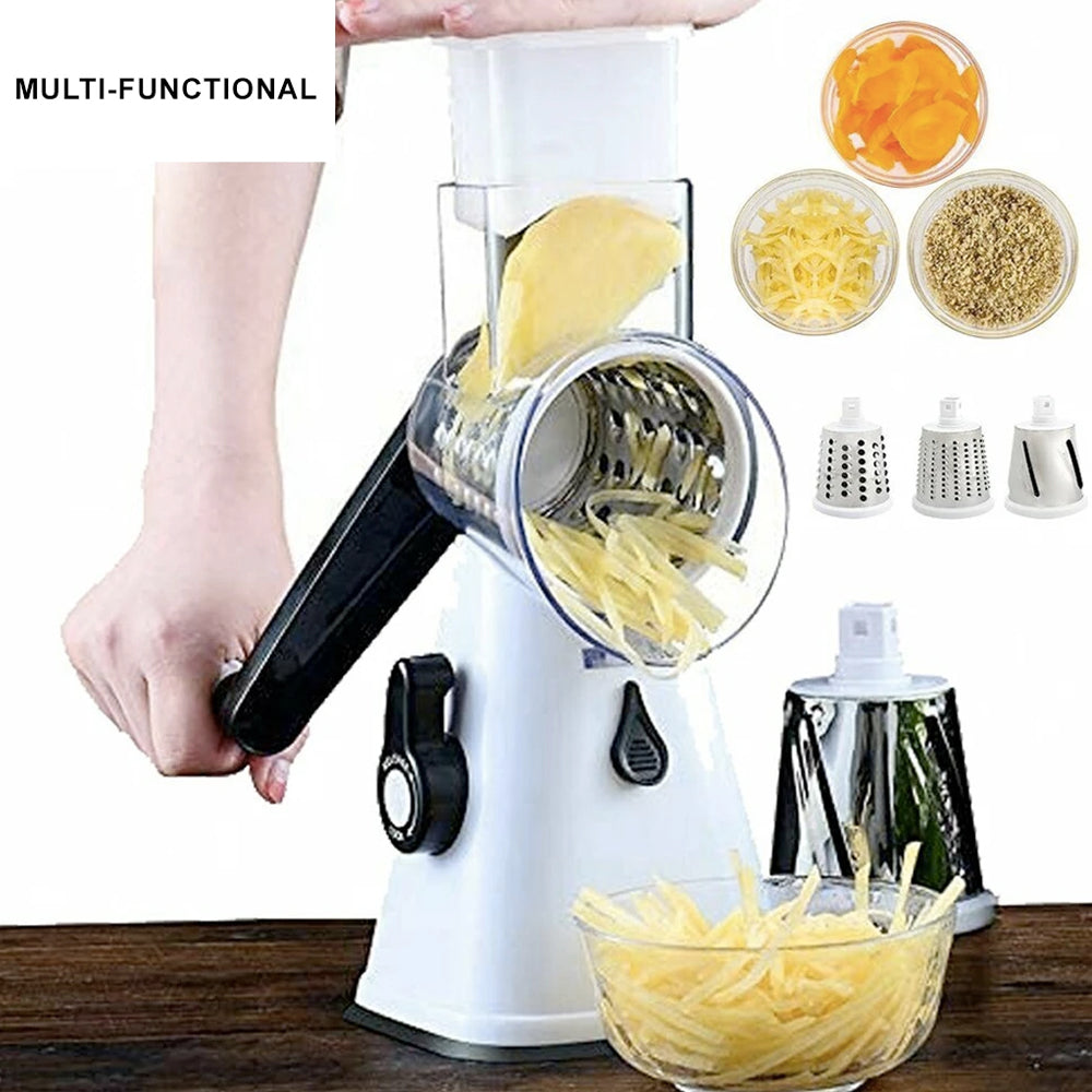 Multi-functional Stainless Steel Kitchen Slicer Grater Kit